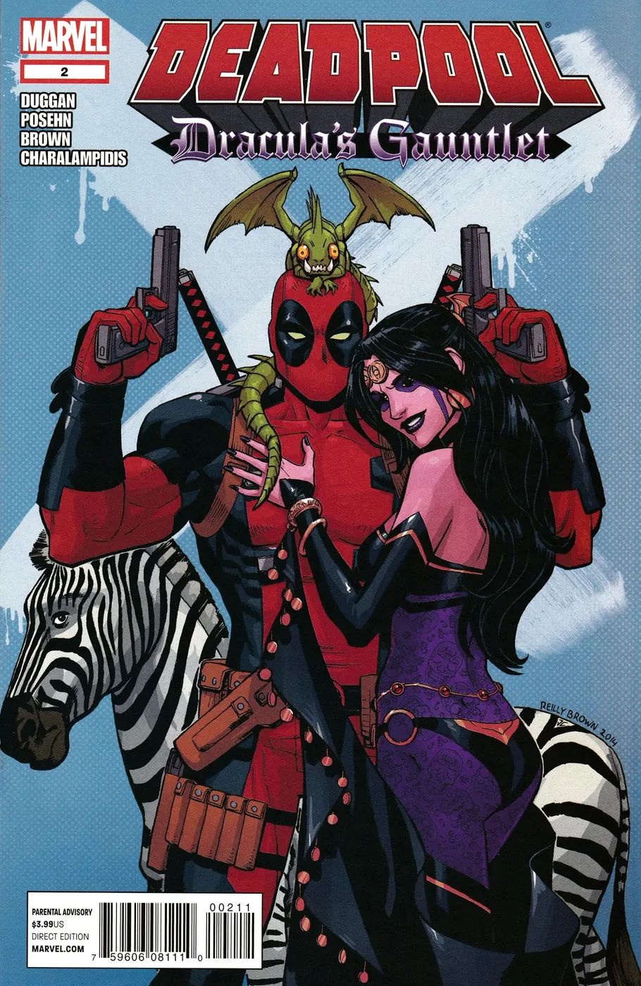 Cover of Deadpool: Dracula's Gauntlet #2