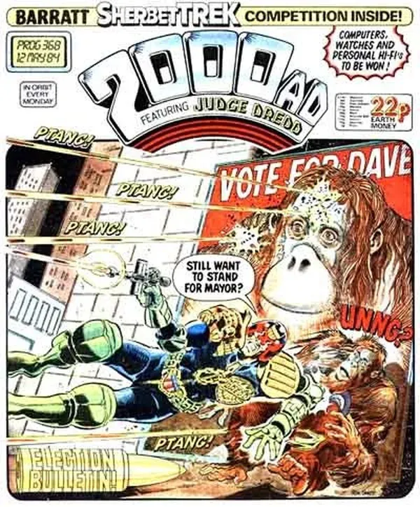 Cover of 2000 AD #368
