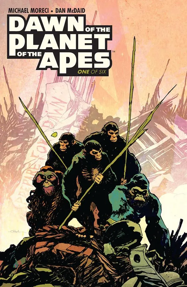 Cover of Dawn of the Planet of the Apes #1