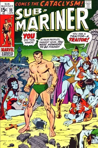 Cover of Sub-Mariner #33