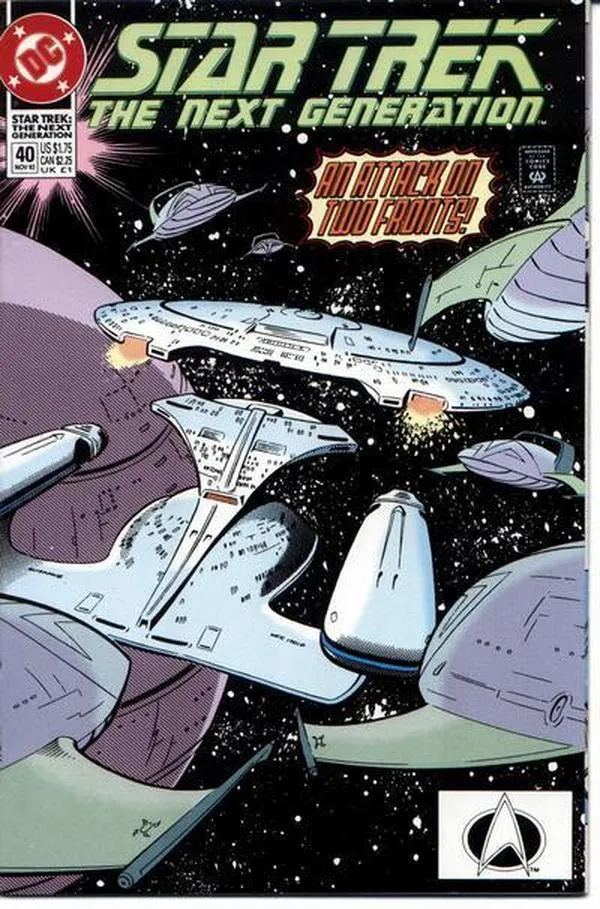 Cover of Star Trek: The Next Generation #40
