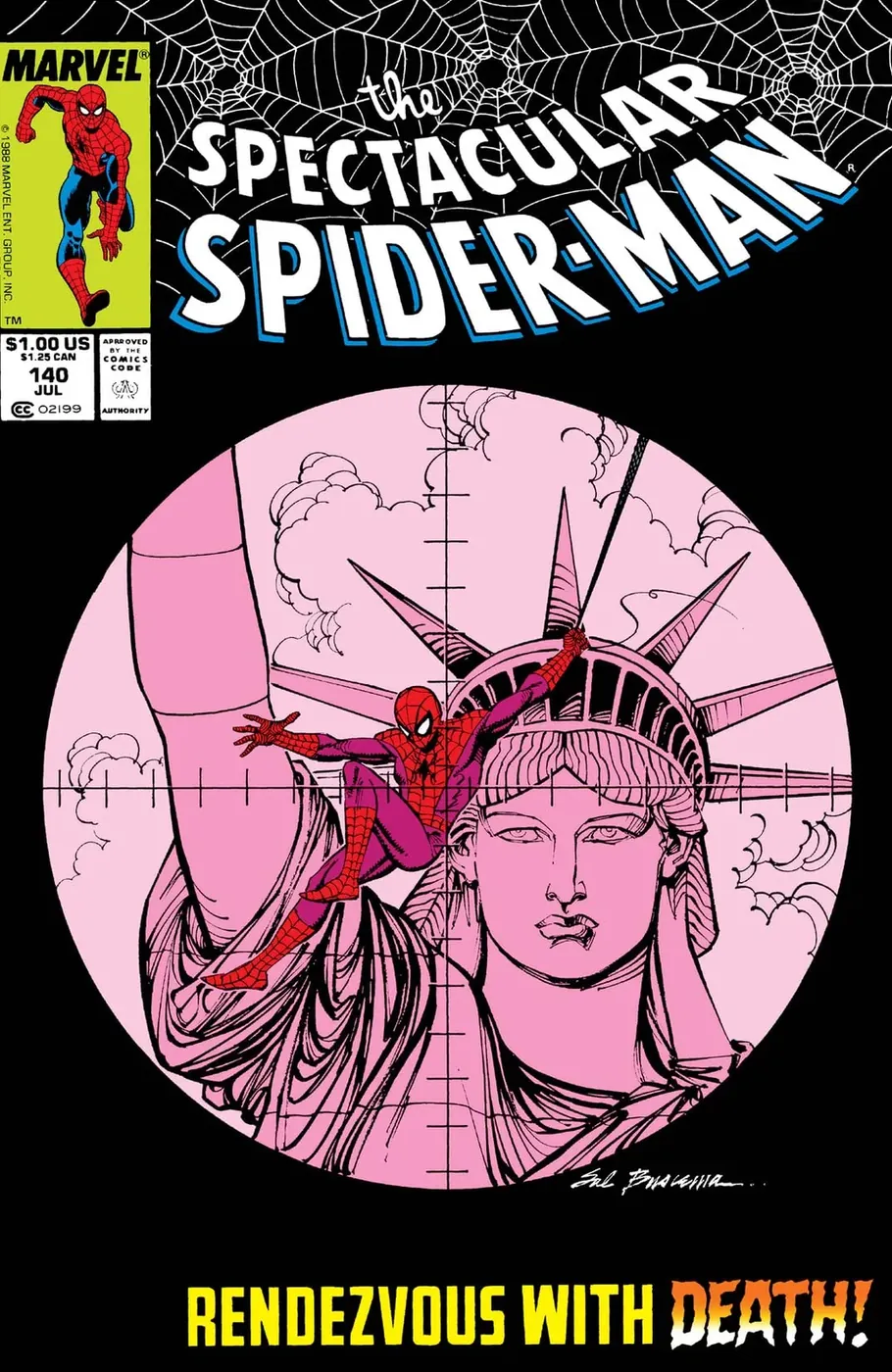 Cover of The Spectacular Spider-Man #140