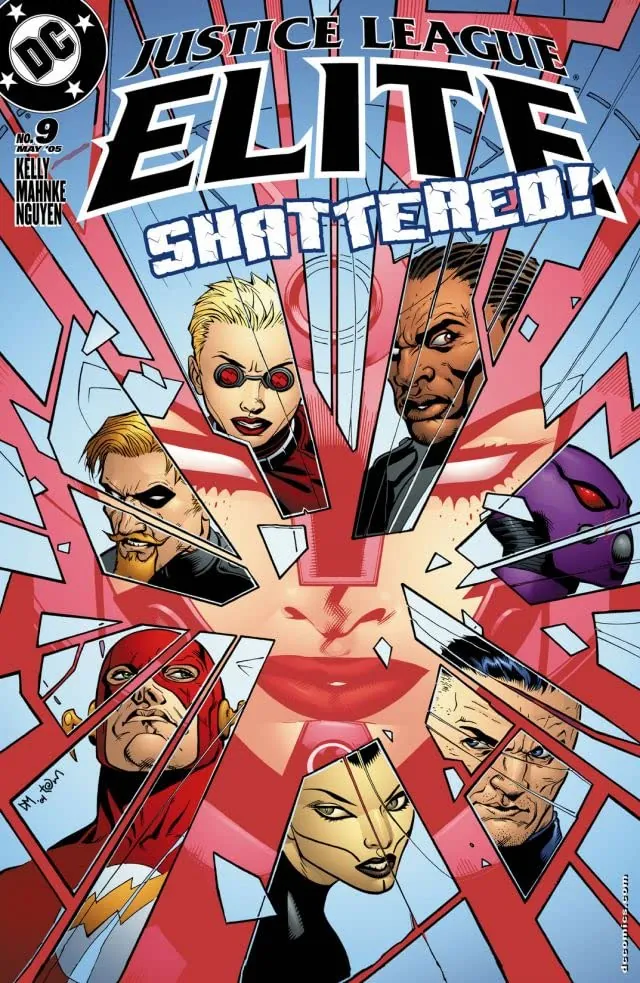 Cover of Justice League Elite #9
