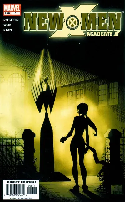 Cover of New X-Men #8
