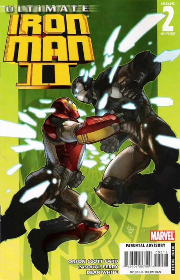 Cover of Ultimate Iron Man II #2