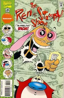 Cover of The Ren & Stimpy Show #34