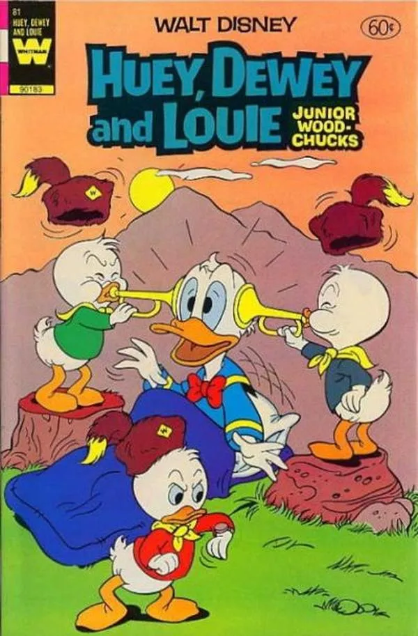 Cover of Walt Disney Huey, Dewey and Louie Junior Woodchucks #81