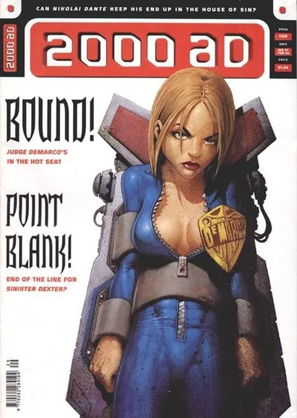 Cover of 2000 AD #1129