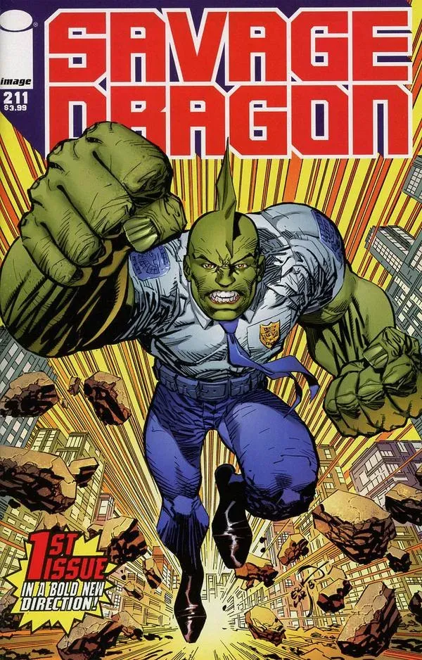 Cover of Savage Dragon #211
