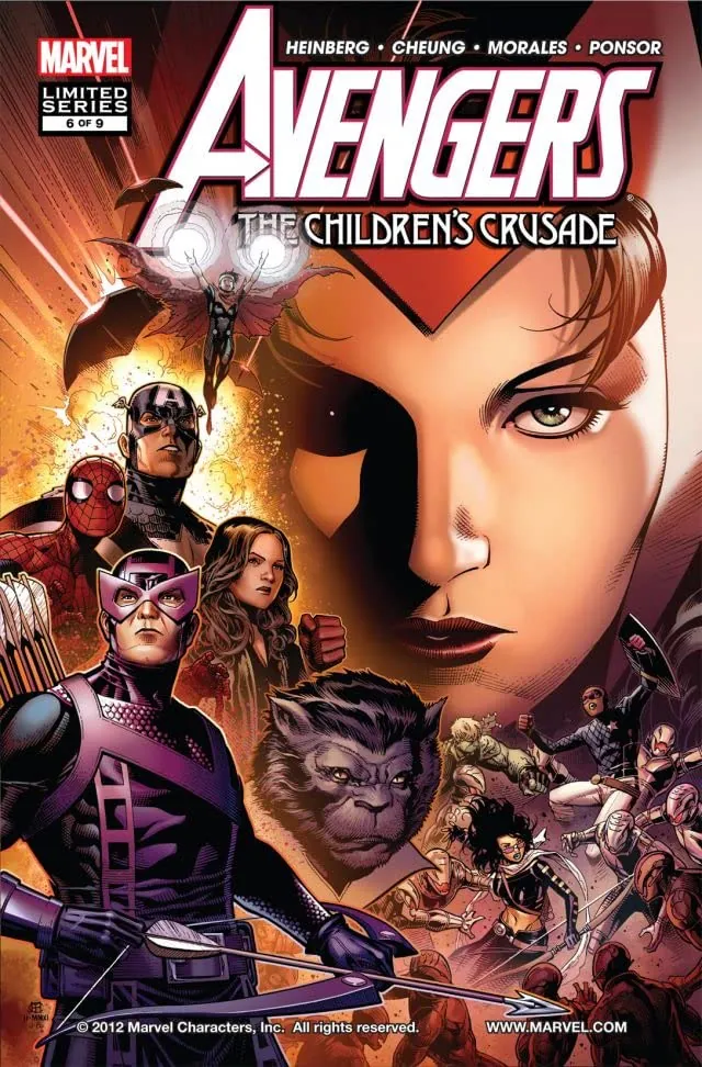 Cover of Avengers: The Children's Crusade #6