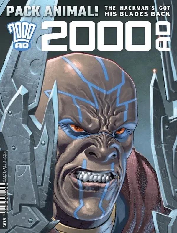 Cover of 2000 AD #2105