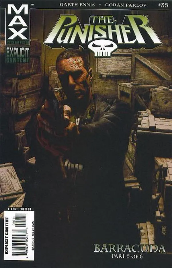 Cover of Punisher #35