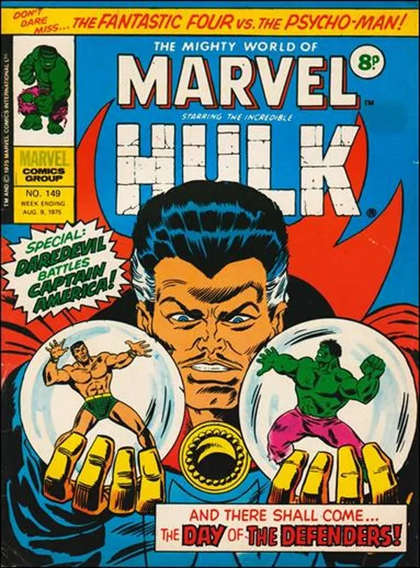 Cover of The Mighty World of Marvel #149