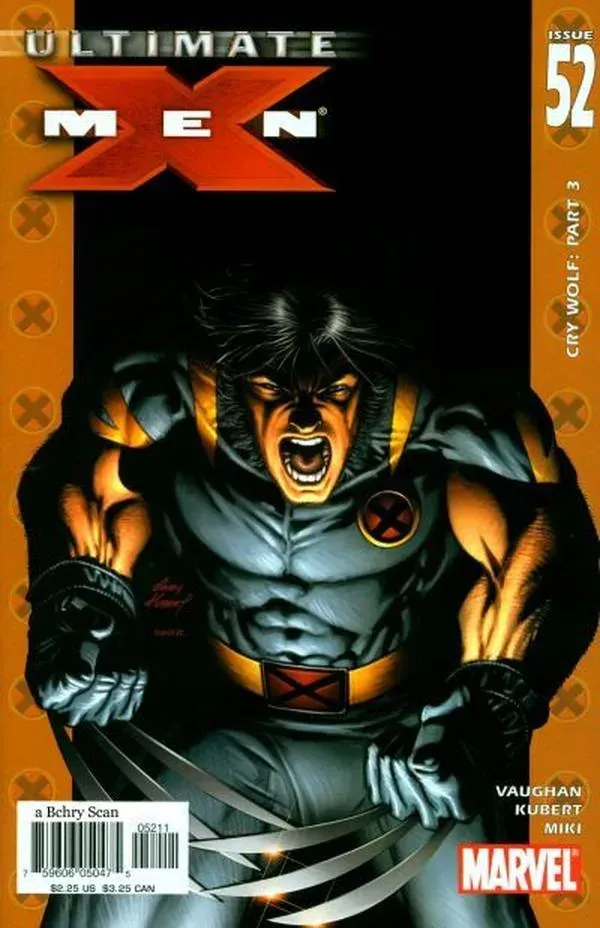 Cover of Ultimate X-Men #52