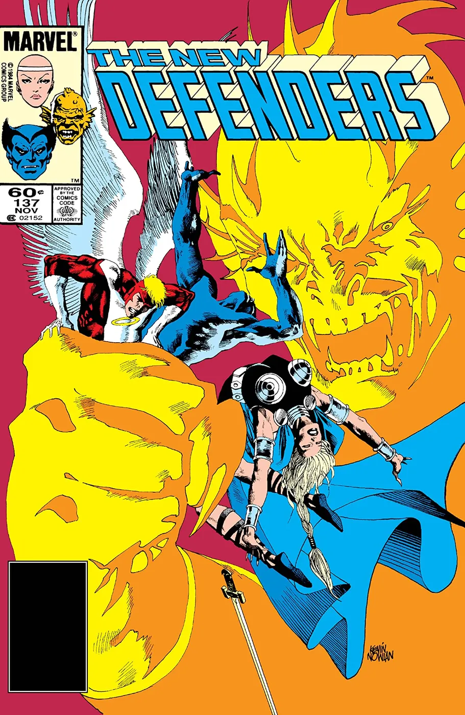 Cover of The Defenders #137