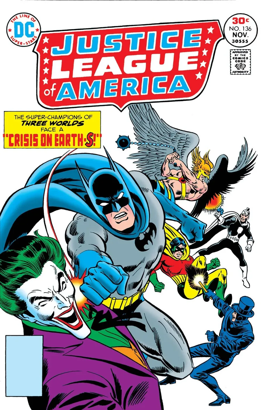 Cover of Justice League of America #136