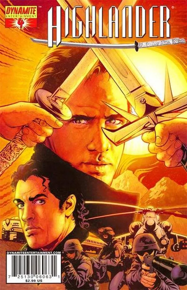 Cover of Highlander #4