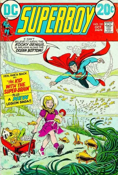 Cover of Superboy #191
