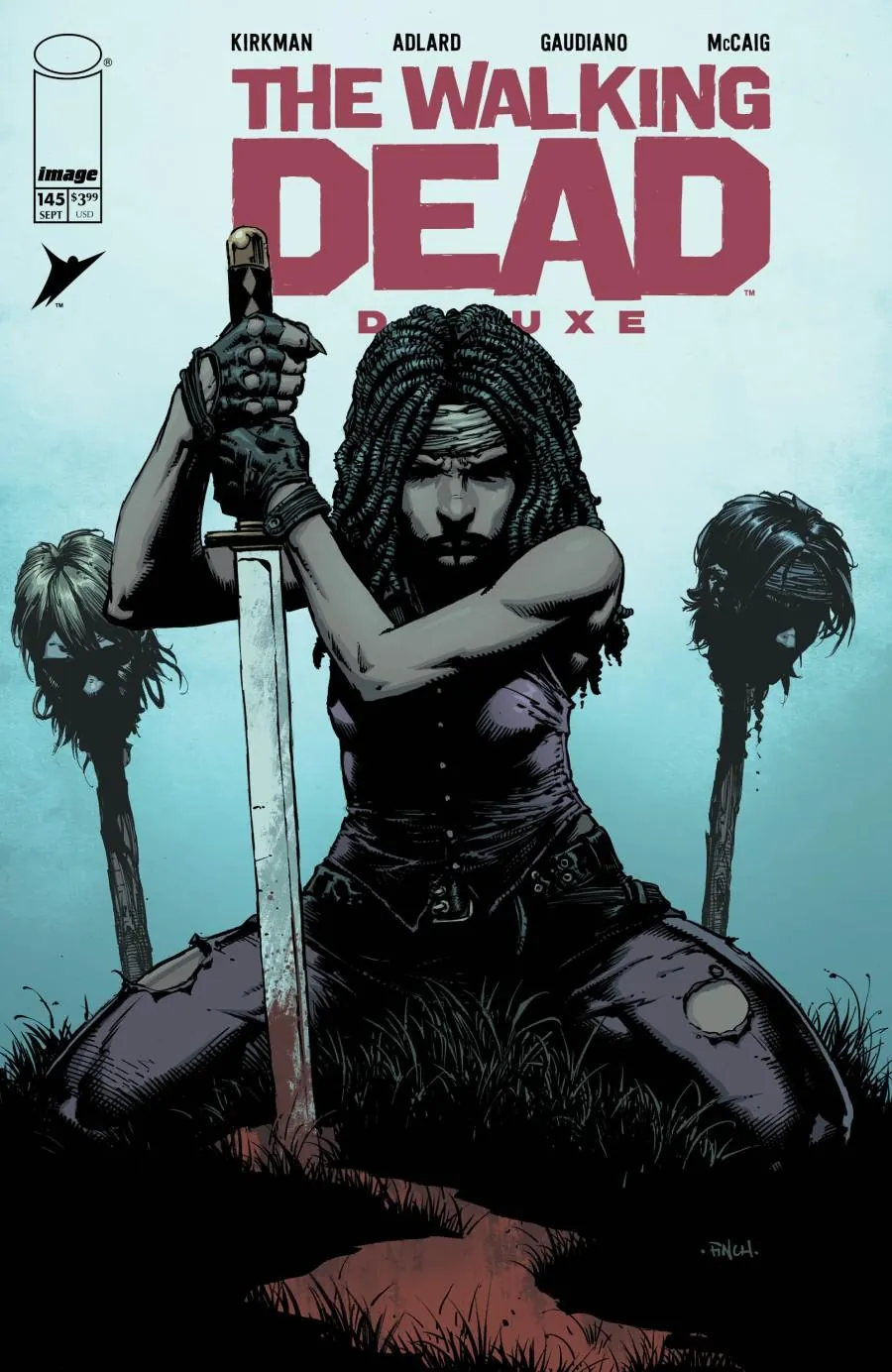 Cover of The Walking Dead Deluxe #145