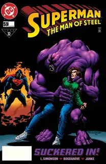 Cover of Superman: The Man of Steel #59