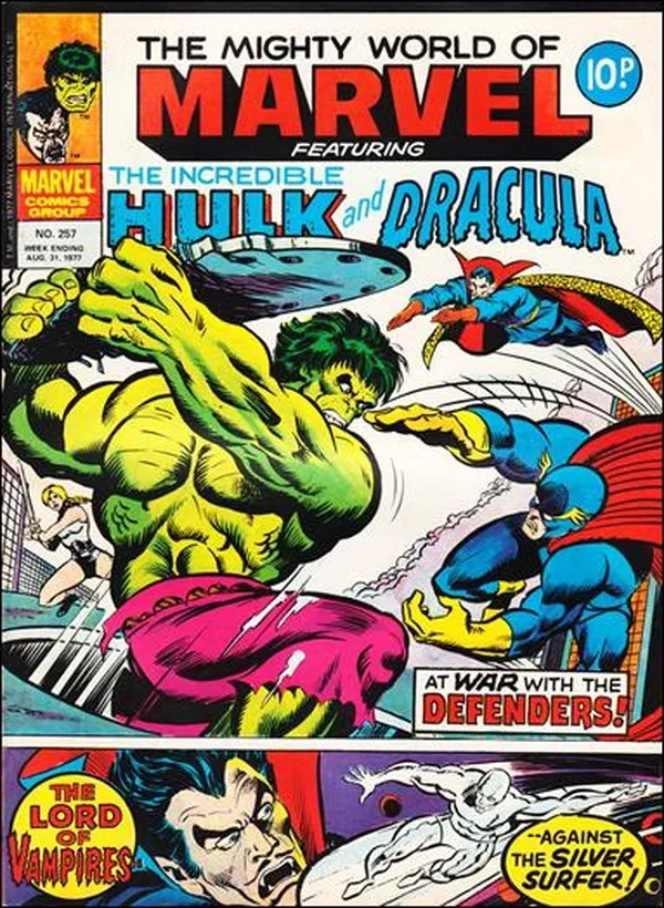 Cover of The Mighty World of Marvel #257