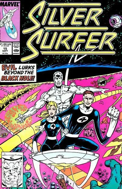 Cover of Silver Surfer #15