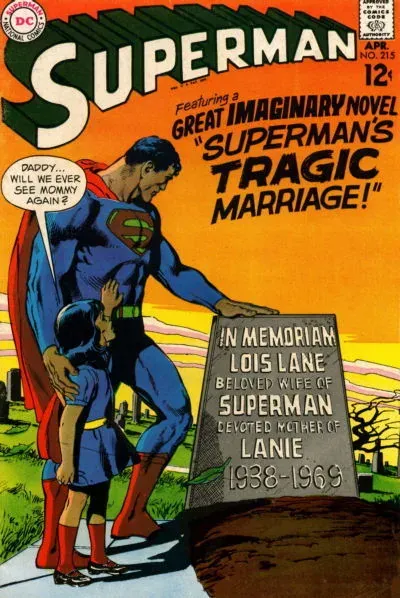 Cover of Superman #215
