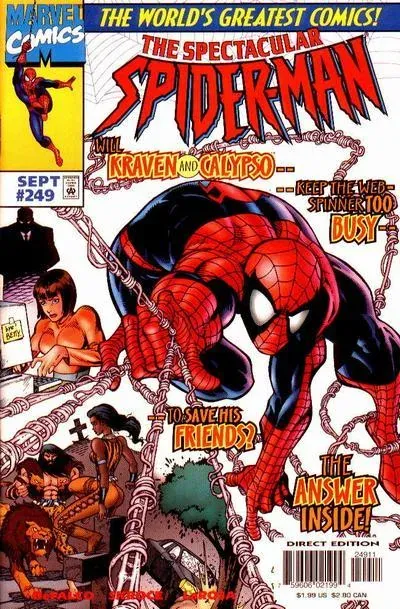 Cover of The Spectacular Spider-Man #249