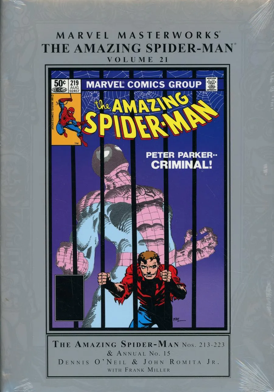 Cover of Marvel Masterworks: The Amazing Spider-Man #21