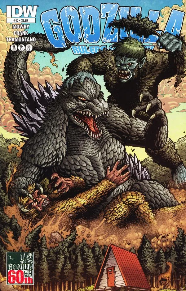 Cover of Godzilla: Rulers of Earth #10