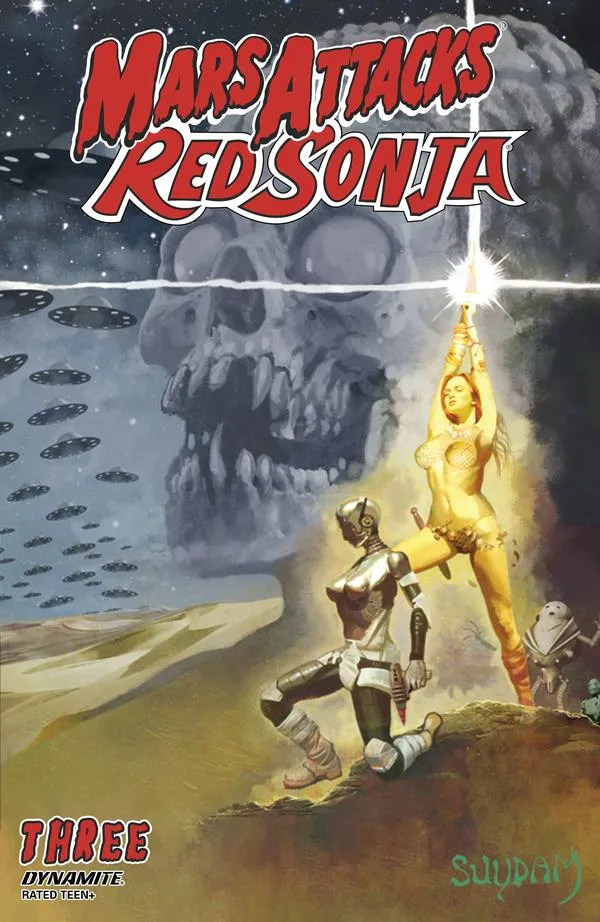 Cover of Mars Attacks / Red Sonja #3
