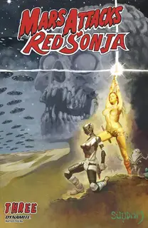 Cover of Mars Attacks / Red Sonja #3