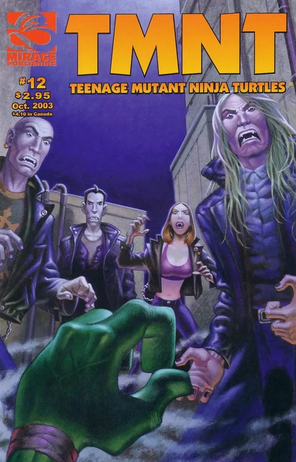 Cover of TMNT: Teenage Mutant Ninja Turtles #12