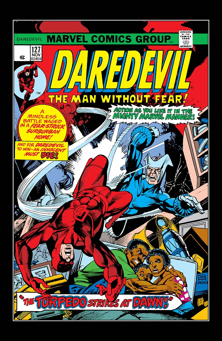 Cover of Daredevil #127