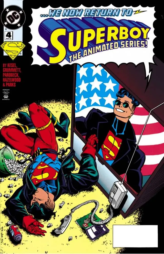Cover of Superboy #4