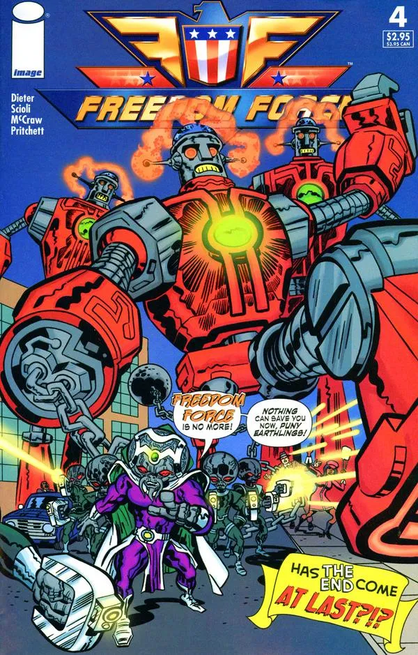 Cover of Freedom Force #4