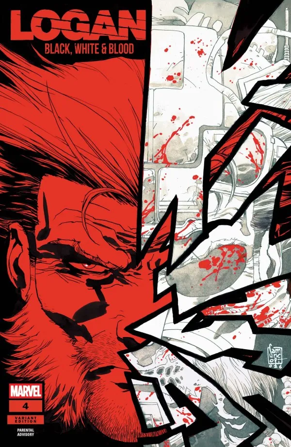 Cover of Logan: Black, White & Blood #4