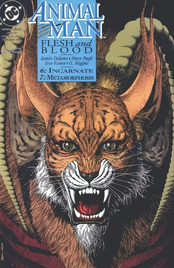 Cover of Animal Man #56
