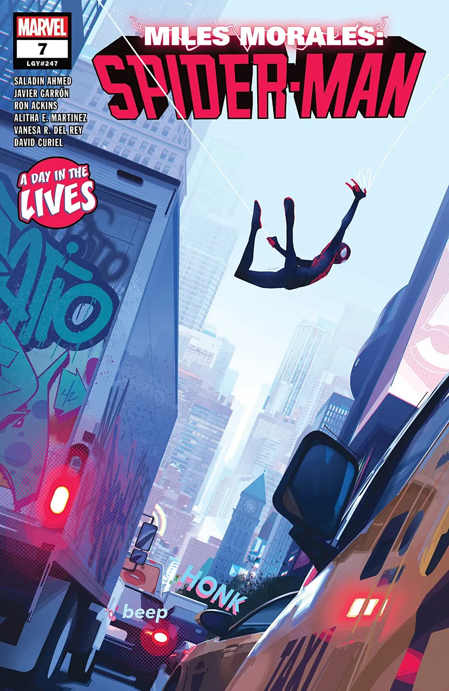 Cover of Miles Morales: Spider-Man #7 (247)