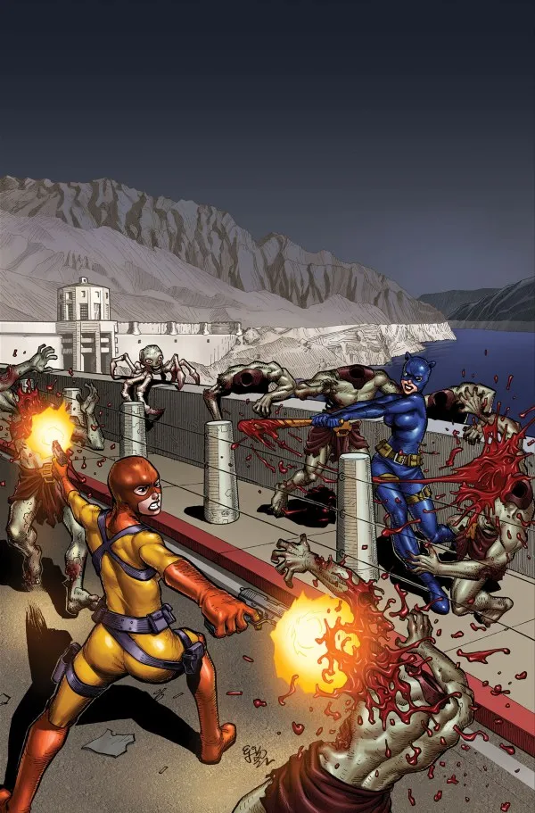 Cover of Die!namite Blood Red #4