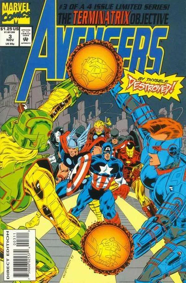 Cover of Avengers: The Terminatrix Objective #3