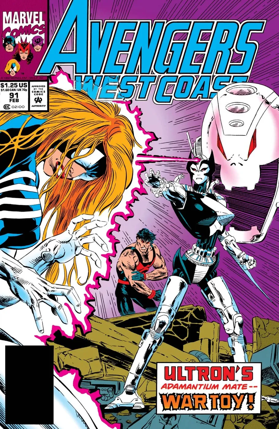 Cover of Avengers West Coast #91