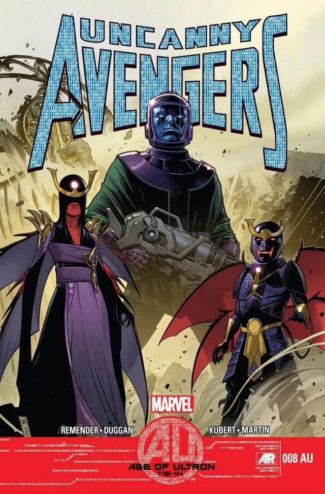 Cover of Uncanny Avengers #8AU
