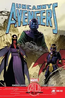 Cover of Uncanny Avengers #8AU