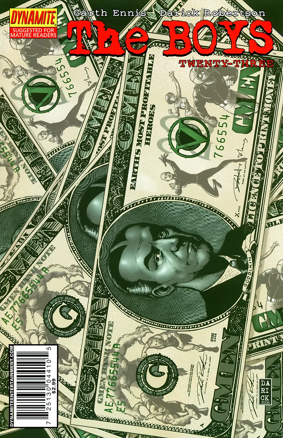 Cover of The Boys #23