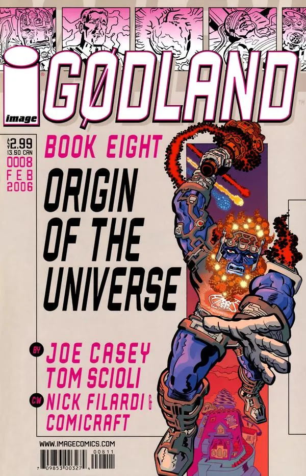 Cover of Godland #8