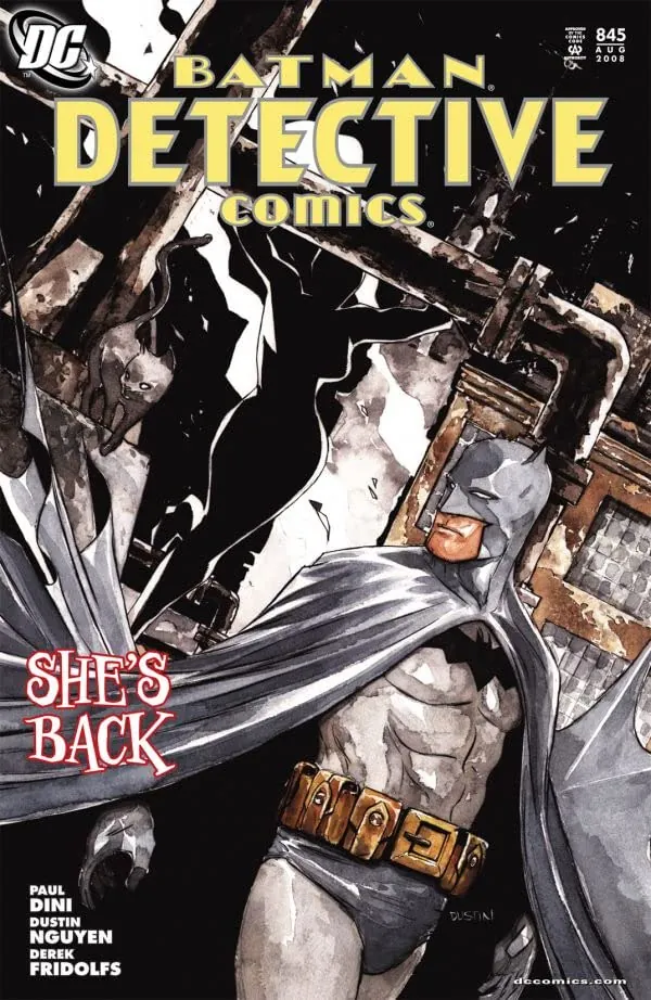 Cover of Detective Comics #845
