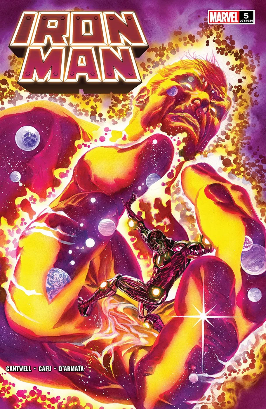 Cover of Iron Man #5 (630)