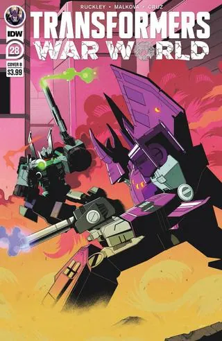 Cover of Transformers #28