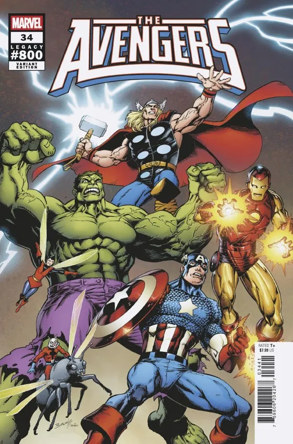 Cover of Avengers #34 (800)